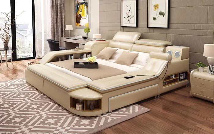 A635C_Beige_RAF_1400x تخت خواب هوشمند همه کاره آریا - تصویر 1